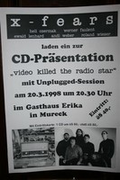Titelbild des Albums: x-fears - Erikas GH 08